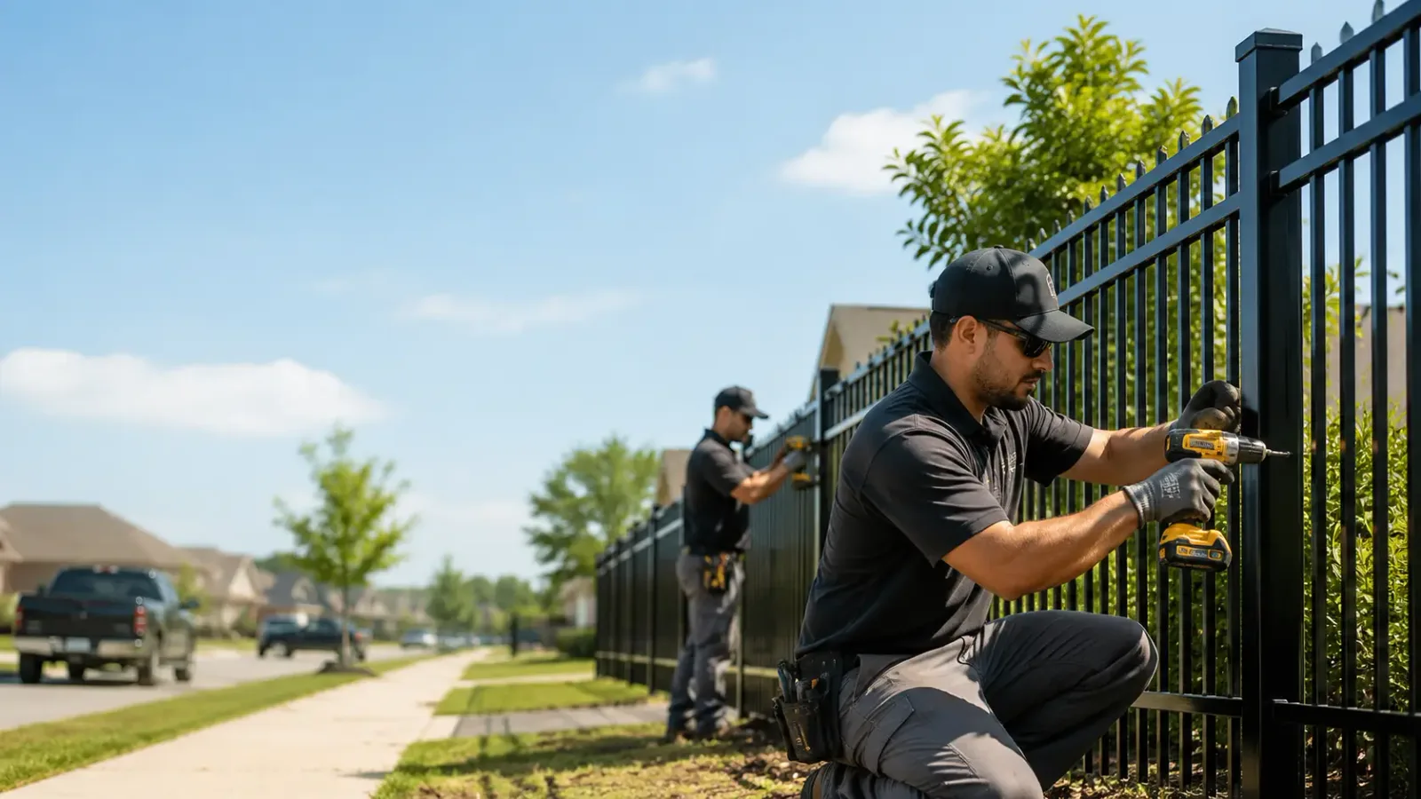 Metal Fence Installation in Willow Island, NE